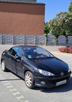 Peugeot 206 CC cena 7900 przebieg: 227000, rok produkcji 2004 z Poznań małe 254